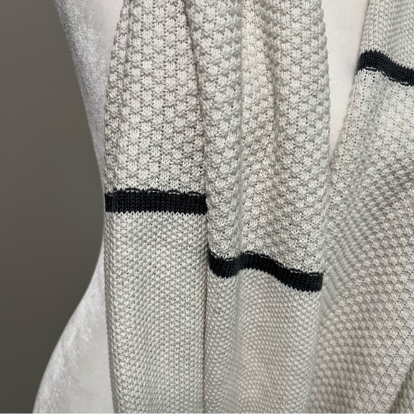 Nile Atelier Cotton Blend Knit Infinity Scarf - Picture 5 of 8